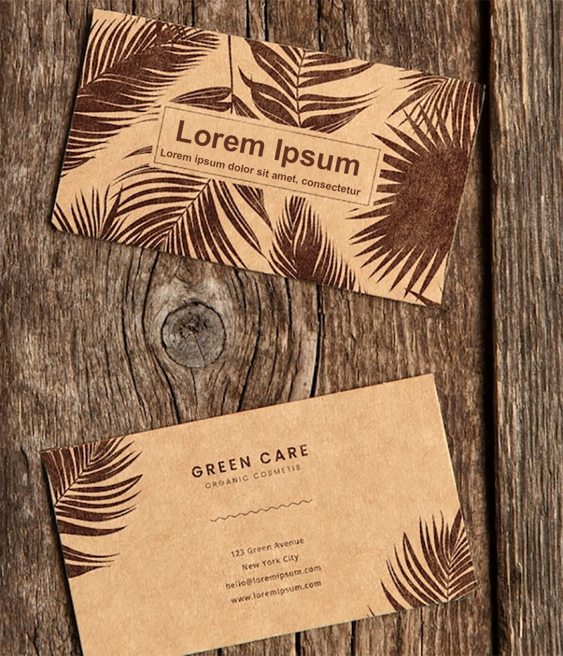 Tarjetas kraft 21x21 - Imagen 6