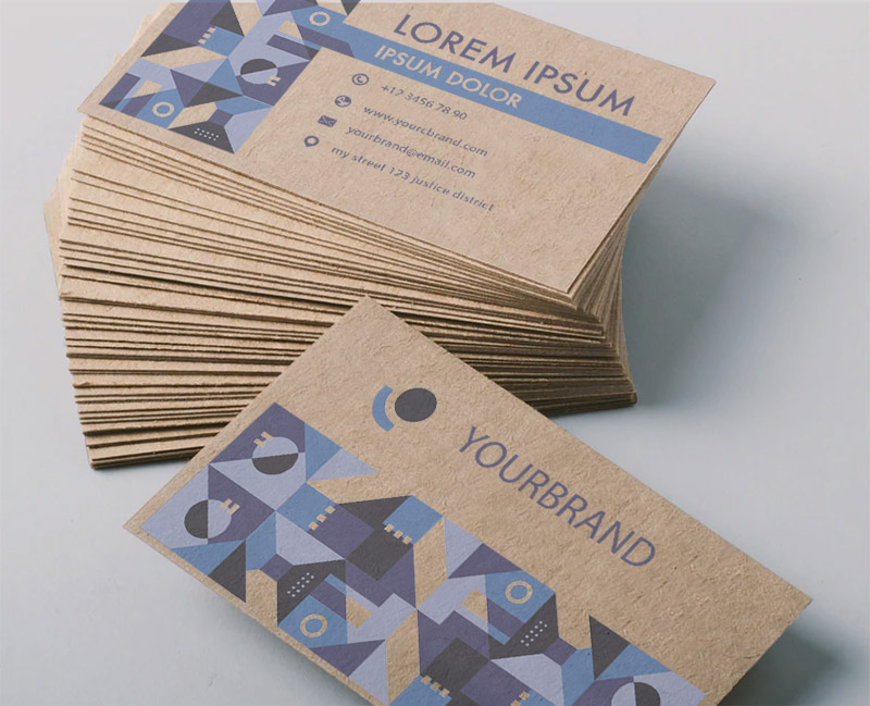 Tarjetas kraft 21x21 - Imagen 5