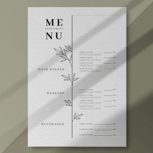 Flyers papel verjurado
