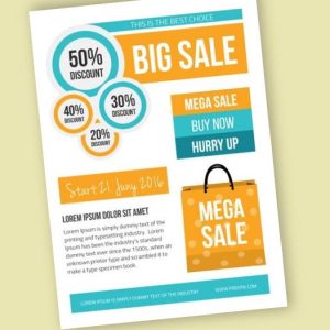Flyers papel satinado 350 gr.